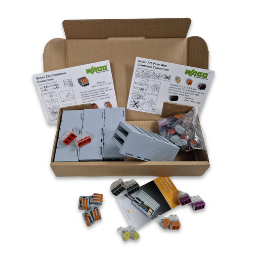Wagobox kit with 772 and 222 series connectors