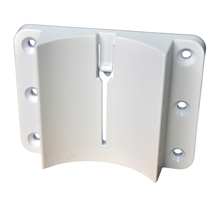 Capsule wall mounting bracket in white