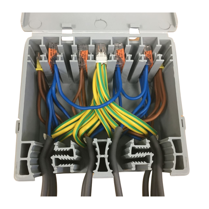 XL Wagobox Junction Box with 221 connectors